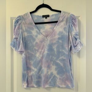 Generation Love Tie-Dye Ruffle Sleeves
